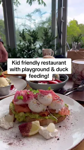 The kids are going to love this place! #familyfriendlyrestaurant #kidrestaurant #frankiesfoodfactory #glenhaven #duckfeeding #sydneyeats 