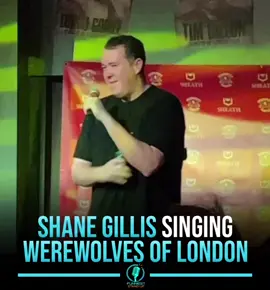 #ShaneGillis sings 'Werewolves of London'‼️😂