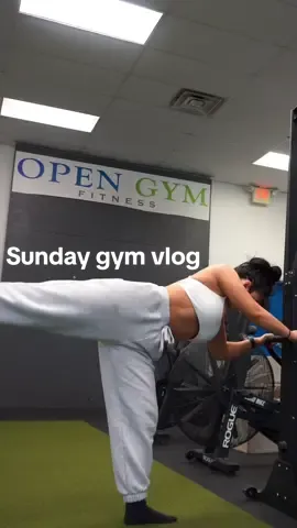 Sunday gym vlog 🫶🏽 #Vlog 