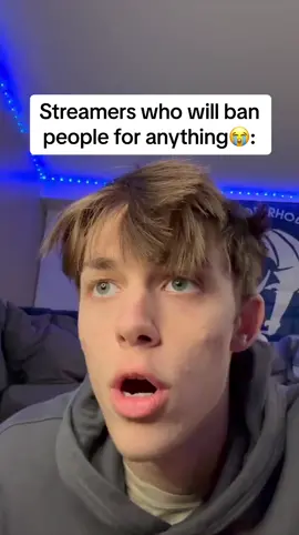 Streamers be banning people for no reason #meme #edit #skit IC: @Nick Biaggi 