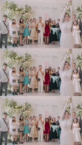 Chiếc clip tung hoa cưới lần 2 ở VN 🤣 #wedding 