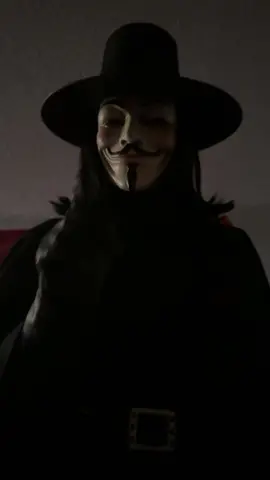 Hush, my dear. 🌹 #vforvendettacosplay #vforvendetta #guyfawkes #guyfawkesmask #BookTok #maskedman #maskedmen #slashertok #eveyhammond #anonymouscosplay #brahmsheelshire #michaelmyers #harrywarden #dccomics #hugoweaving #natalieportman 