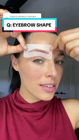 Replying to @daybara my secret to getting a perfect shape 🤫  Products: The Brow Technicians Stencil & Stamp Kit: Medium Brown  #thebrowtechnicians #eyebrows #eyebrowtutorial #eyebrowshaping #eyebrowtutorialforbeginners #browhack #makeuptutorial #eyebrowstamp #eyebrowstencil 