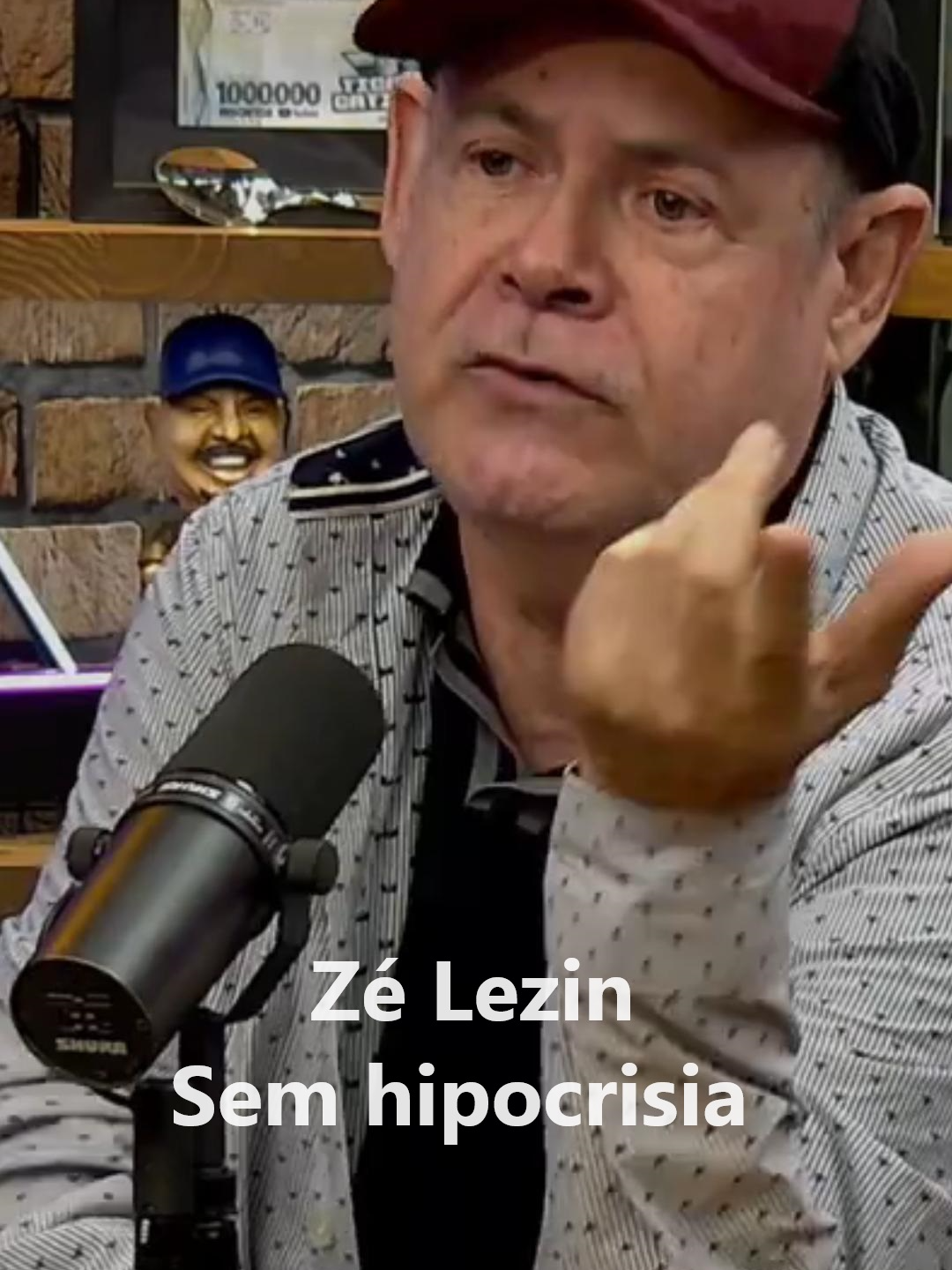 Zé Lezin - Sem hipocrisia #tiracaticast #zelezin #bola #carioca #podcast