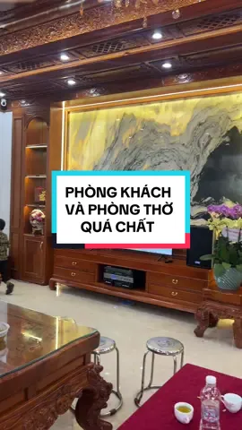 Clip này e để các bác ngắm thôi có được không? #noithat #noithathbl #thamphanhbl #xuhuong #thietkenoithat #nhadep #phongkhach #vachtivi #phongtho #bantho 