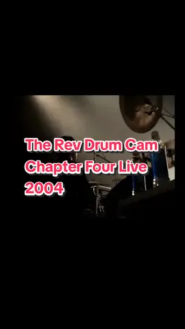 The Rev Drum Cam. Chapter Four Live in Los Angeles 2004 #therev #jhonychrist #zackyvengeance #synystergates #mattshadows #avengedsevenfold #chapterfour 