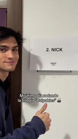 Resumen de mi ultimo dia de rodaje… @Sergio Pérez 🧑🏽‍🦱 @Ismael Abadal @Ines Alonso @maansiiioon  Pd: Gracias a todos por el support que me dais cada dia 🫶🏽  #lastday #culpamia #culpatuya #culpanuestra #culpables #nickleister #gabrielguevara #acting #actingismylife 