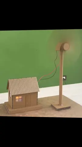 Make working model of a wind turbine from cardboard-free energy.  #mechanic #foryou #yfp #machanic #mechanical #energy #freeenergy #electric #mechaniclife #machanical #machaniclife 