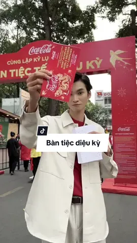 Nay nhiều chuyện vui và mới lắm nè 🤌🏻✨ bàn tiệc 1000 gia đình thì sao nhỉ 🤔  #thanhthoiluottet  #ancungtiktok #CocaColaVN #GanKetLamNenTetDieuKy #mcv #LearnOnTikTok 