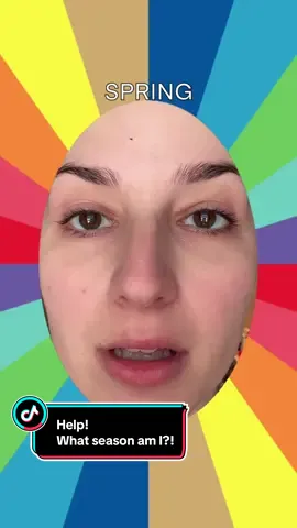 I didn’t think this would be that challenging. Yet here we are! What color palette am I?!?  ##coloranalysis##cooltonemakeup##warmtones##blondehair##brunettehair##redhead