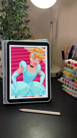 🎃 Cendrillon  ✍🏻 Coloriage mystère Disney  📚 Tome Princesses  🌈 nº41 🤩 Premier coloriage à l’Ipad ! Dites moi ce que vous pensez de ce nouveau format en commentaire 👉🏻 #coloriage #coloriagesmysteres #coloriagesmysteresdisney #disney #pixar #cendrillon #cinderella #procreate #ipad #apple #applepencil 