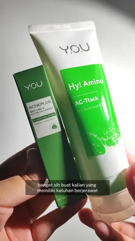 udah ga worry  bye!!  #YOUHyAmino #YOUAcnePlus #BestComboForAcne  @youbeauty_id 