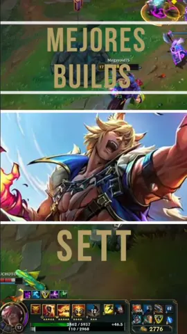 Builds para SETT #SettBuild #SettMaster #LeagueOfLegends #GamerLife #SettGuide #TikTokGaming #BuildDeSett #GamingCommunity #TopLane #SettPlays #LoLTips #GamingBuild #SettMain