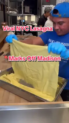 Trying one of the most viral lasagnas in NYC  📍Marks Off Madison, NYC #nyc #nyceats #nycrestaurants #pasta #nycpasta #lasagna #pastatok #pastatiktok #bolognese #meatsauce #parmesan #freshpasta #jacksdiningroom #mukbang #vodkasauce #nyclasagna #bechamel #yeschef #pesto #homemadepasta 