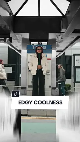 on the go with @Salomé Andrea 🖤🥀 cool girl fit checks on the train 🚝 #revolve #revolvefit #OOTD #fitcheck #coolgirlstyle #coolgirlfitcheck #coolgirlootd #fittransitions #transitions #styleinspo #outfitinspo #foryou #fyp