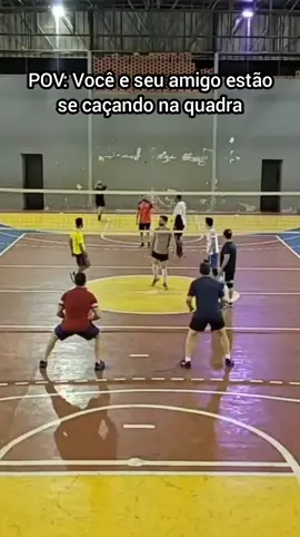 Quando os dois defendem muito é melhor ainda kkkkkkkkkkk #volei #voleibol 