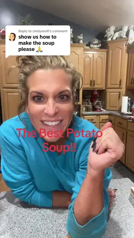 Replying to @cindyrevill I promised so here it is! Potato Soup!! #EasyRecipe #soup #fast 