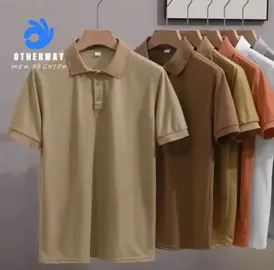 New OTHERWAY Men Summer Polo Shirt Plus Size Casual Short Sleeve Polo T Shirt Only ₱188.88! #poloshirt #fypdonggggggg #budolfinds #trending 