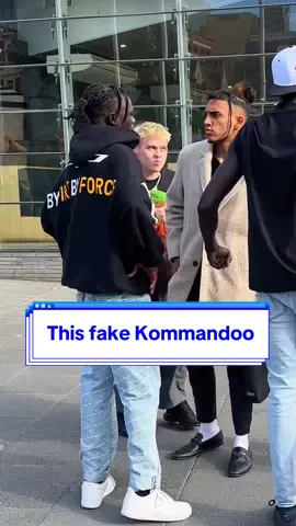 Kommandoo meets a fake Komando 🤣 #foryou #commando #daimondplatnumz #comedy 