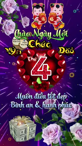 #🔶️🌸 Chúc mn thứ 4 tràn đầy yêu thương ...