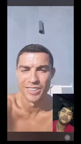 VC kedan awak #ronaldo #videocall #cr7 