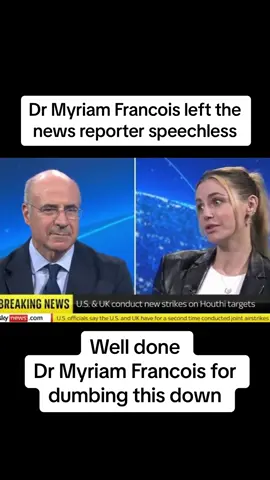 Dr Myriam Francois left the news reporter speechless. #bolton #bradford #oldham #birmingham #luton #nelson #blackburn #keirstarmer #jeremycorbyn #islam #labourpartyuk #yemen #warcriminal 