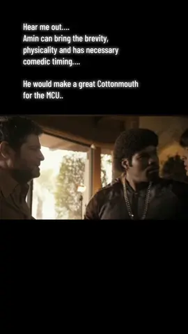 Lets get the ball rolling Amin Joseph as the MCU Cottonmouth…..@Disney @Marvel Studios  #tiktok #mcu #marvel #disney #netflix #daredevil #lukecage #cottonmouth #aminjoseph #unclejerome #actors #roles #new #perfect  