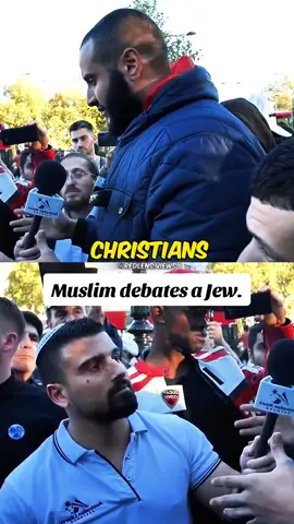 Muslim debates a Jew. #islam #muslim #jewish #debate #speakerscorner #mohammadhijab #deenoverdunya 