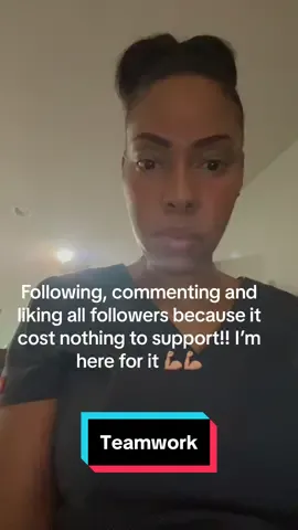 Team work makes the dream work! They say all you gotta do is show up… well here I am. Drop your comments we all have the same goals. #teamworkmakesthedreamwork #tiktokmoms #influencer #tiktokcommunity #roadto10k 