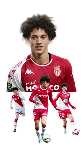 Visuel Maghnes Akliouche #football #asmonaco #ligue1 #montage #photoshop #monaco #transition 