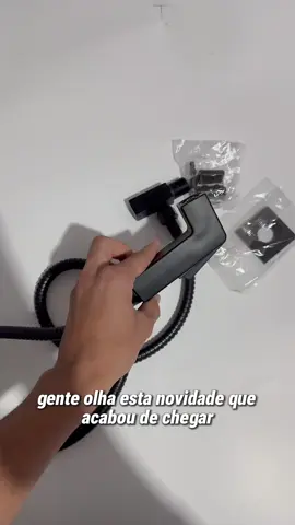 Ducha Higiênica Preta Fosca! Tudo o que seu banheiro precisa! #banheiro #construction #materiasdeconstrucao #torneira 