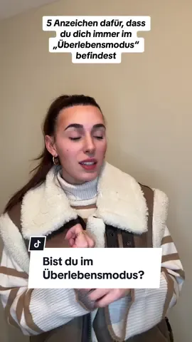 5 Anzeichen dafür, dass du dich im Überlebensmodus befindest #psychologie #überlebensmodus #traumatok #fy #fyp #mentalegesundheit 