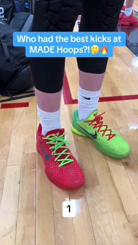 Which kicks you hooping in?!😳🔥 #basketball #sneakers 