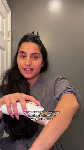 Replying to @Ish IM SO GLAD #browngirltiktok #browngirllifestyle #athomelaserhairremoval #braunipl #iplremoval #hairremoval 