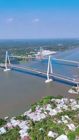 Cầu cao tốc mỹ thuận 2 đồng tháp 😙 #xuhuongtiktok #flycam4k 