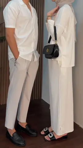 🤍 #fyp #blacklover669 #indonesia #malaysia #coupleoutfit #whiteoutfit 