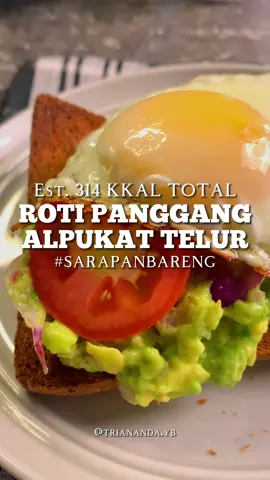 Yang doyan alpukat sini merapat, buat menu sarapan pas lagi diet cocok banget nih gengs! mantep pula rasanya, dahlah 😤🤌🏻  #rotipanggang #bikindietenak #sarapandiet #menudiet #reseptiktok 