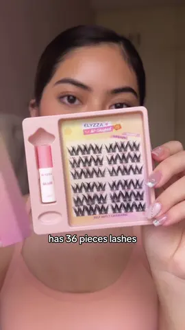 love the outcome! + vv easy to use💗  #falsies #eyelashtutorial #eyelashextensions #elyzza 