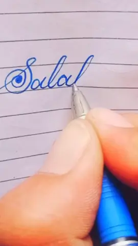 salahudin name#handwriting #viral #TikTok #unfrezzmyaccount 