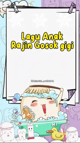 Lagu anak untuk mengenalkan cara gosok gigi. #laguanakusiadini #laguanaktk #laguanakpaud #laguedukasi #laguanakanak #laguanak #laguanakindonesia #laguanakislami #laguanak2 #lagu #laguhits #reels #anakpaud #anaktk #gurupaud #gurutk  #buguru 