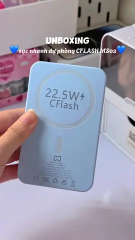 Sang xịn mịnn🥰 #unbox #unboxing #chillwthtatty #CFLASH #cwt #sacduphong #sacduphongkhongday #sackhongday #sacmagsafe #sacdienthoaikhongday #foryou #fyp #viral #trending 