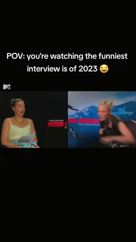 #funny #interview #funnyvideos  #missionimpossible #Rome  I still wonder how she managed not to laugh 😂.