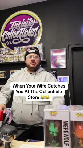 He thought he was cooking with the apples and oranges 😂😂😂 #infinitecollectiblesnyc #funko #funkopop #funkobrains #grails #wifebelike 