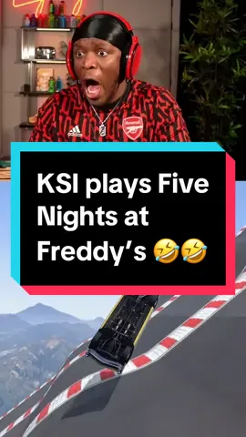 KSI plays Five Nights at Freddy’s 🤣🤣🤣 #foryou #trending #viral #fyp #funny #ksi #gaming #game 