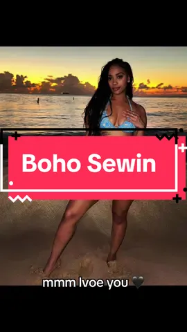 You don't need a head full of knotless get a full look. But its really the energy my clients have afterwards ✨ #sewin #boho #knotlessbraids #atlanta #hairstylist #healing #beach #barbados #model #fyp #foryou #viral #explore #booknow #SmallBusiness #blackfollowingtrain #BlackTikTok 