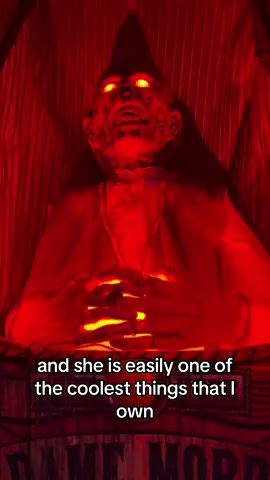 With knowledge comes peril!  #fyp #scary #fypシ #spooky #halloween #spirithalloween2024 #contentcreator #spookyseason #horror #horrormovie #halloweendecorating #newfor2024 #animatronic #creepy #creepy #productnews #possessed #halloween2024 #nostalgia #liminalspaces 