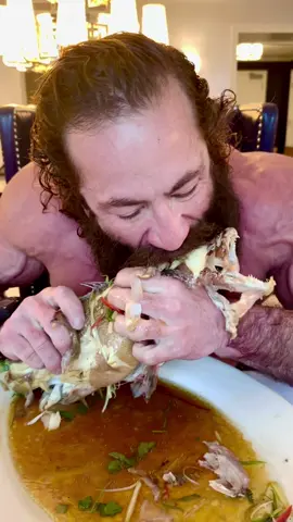 Liver King always has a feast! 