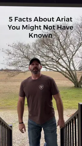 Did you know these 5 facts about Ariat? #ariat #roydinges 