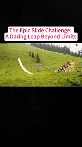 The Epic slide challenge:A Daring Leap Beyond Limits #foryou #foryoupage #fyp #tiktok #amazing 