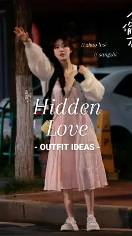 Inspired outfit from zhao lusi at hidden love♡ LINKS ON BIO #fypシ #fyp #foryou #foryoupage #shopeefinds #shopee #koreanstyle #outfit #style #zhaolusi #hiddenlove #sangzhi 
